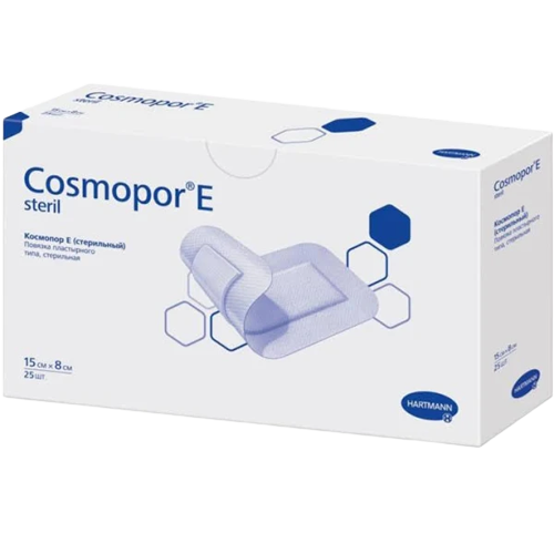 Пов’язка пластирна Cosmopor® E sterile 15см х 8см 25шт